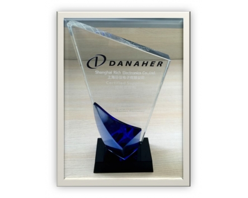 Danaher certified supplier