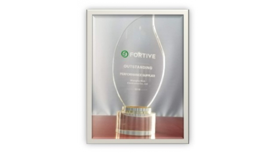 Fortive outstanding supplier