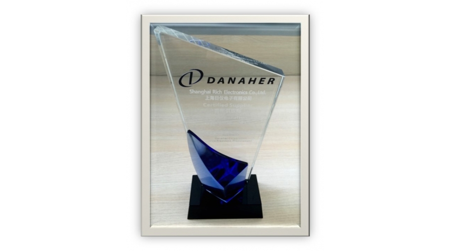 Danaher certified supplier